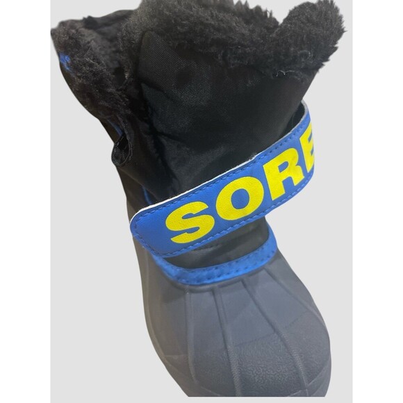 Sorel Kids Snow Commander Baby Toddler Insulated Winter Snow Boots Size 11 NIB - Picture 4 of 7